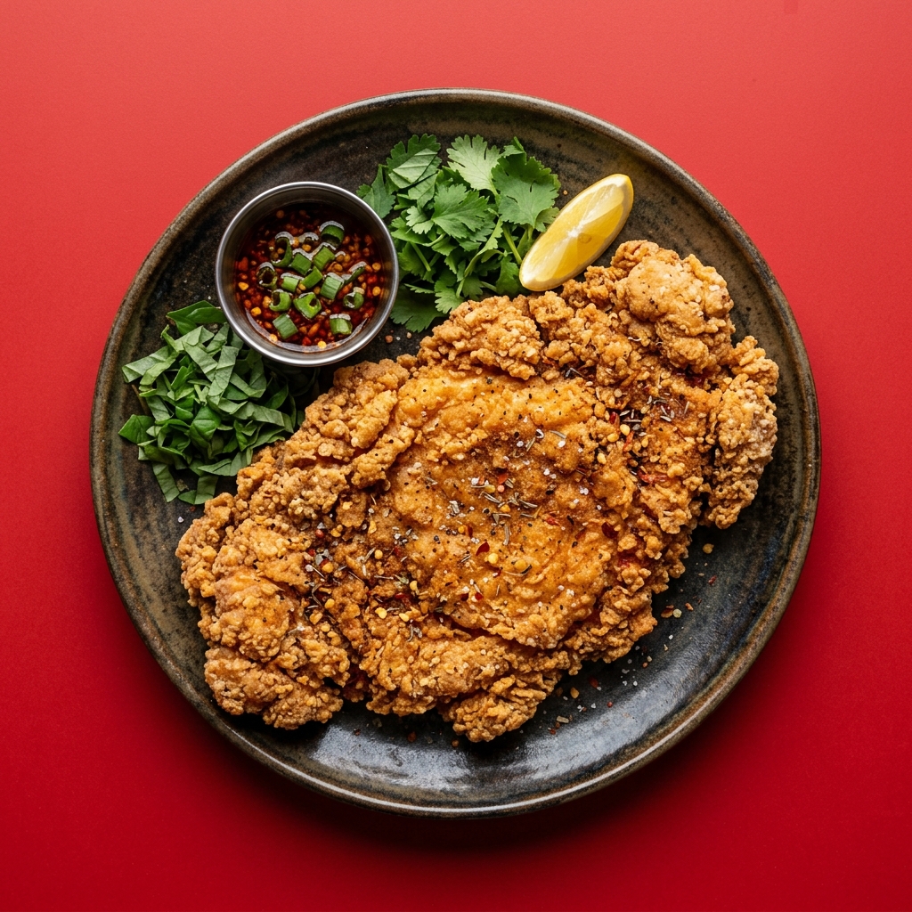 Taiwanese Crispy Chicken Steak